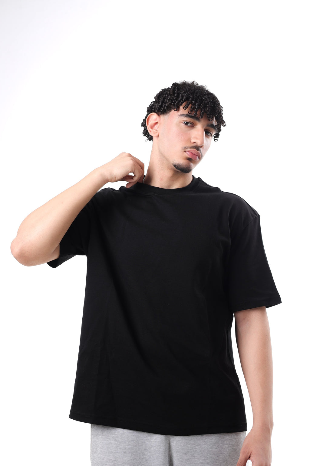 RELAXED Fit T-SHIRT BLACK